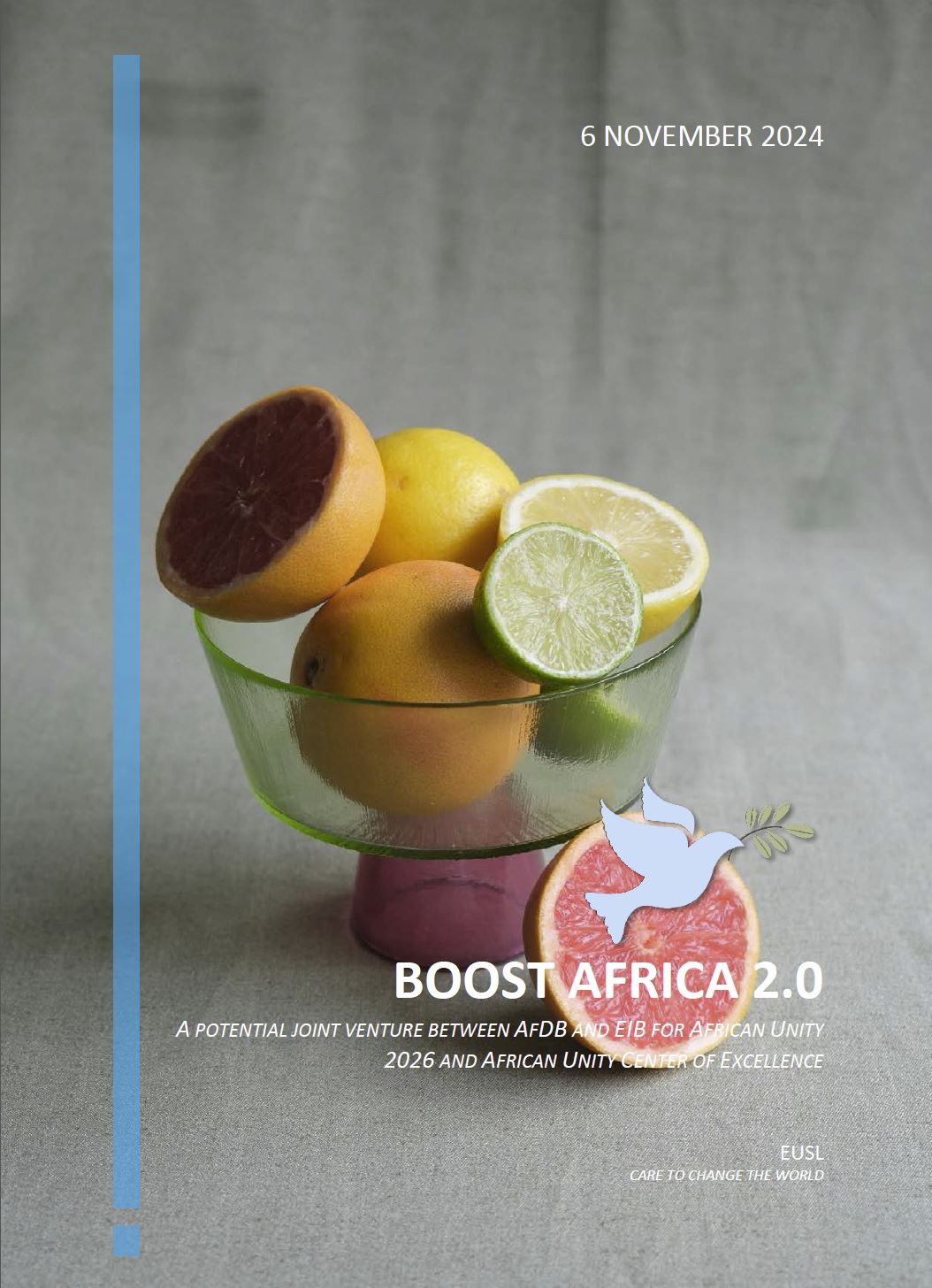 BOOST AFRICA 2.0  A POTENTIAL JOINT VENTURE BETWEEN AFDB AND EIB FOR AFRICAN UNITY  2026 AND AFRICAN UNITY CENTER OF EXCELLENCE 