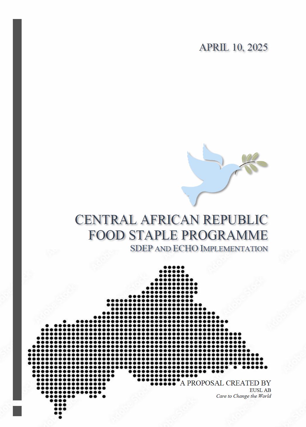 Central African Republic proposal for participation in the Social Development and Empowering Programme, SDEP, in English