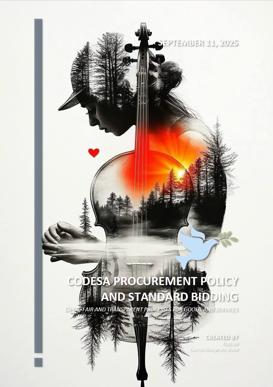 Procurement Policy & Standard Bidding Docs