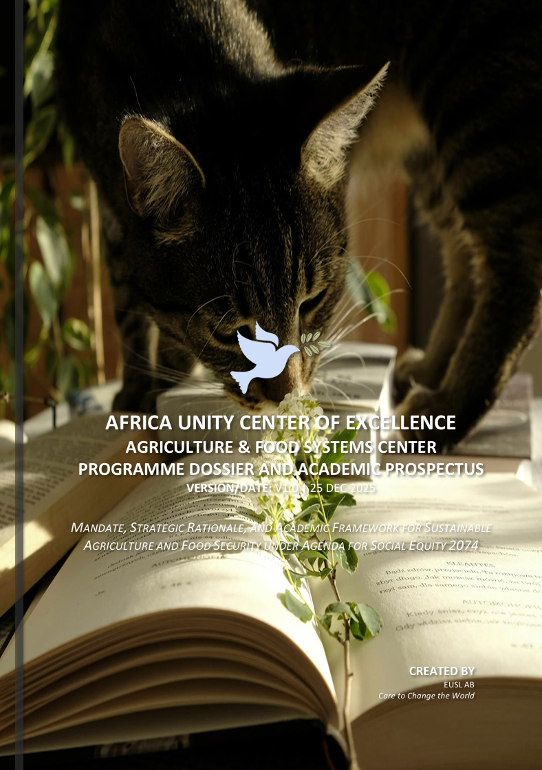 AUCE research hub for climate-smart agriculture, food security, and value-chain governance.