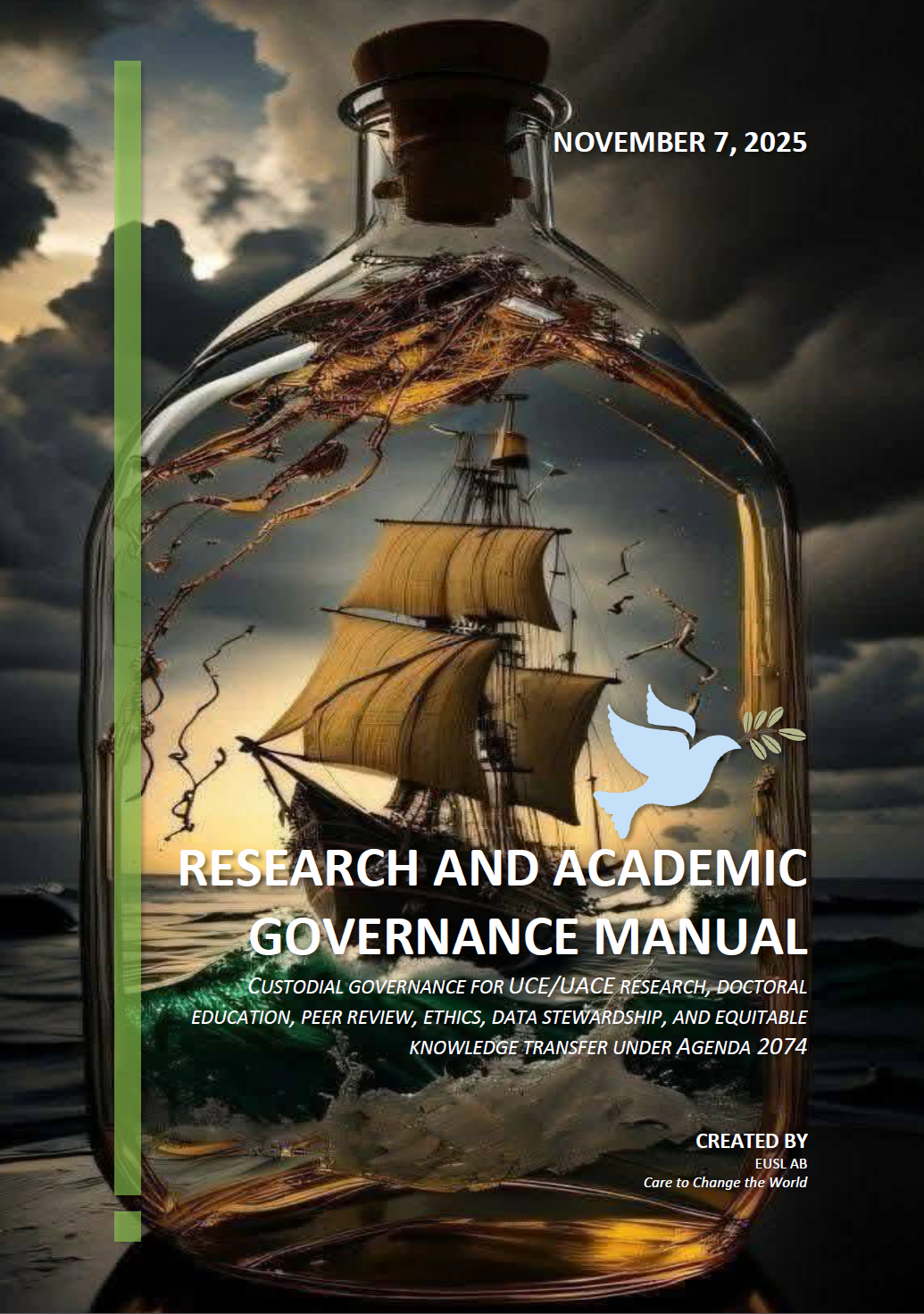 Research and Academic Governance Manual PDF, detailing governance for UCE/UACE research integrity, doctoral education, and peer review systems.
