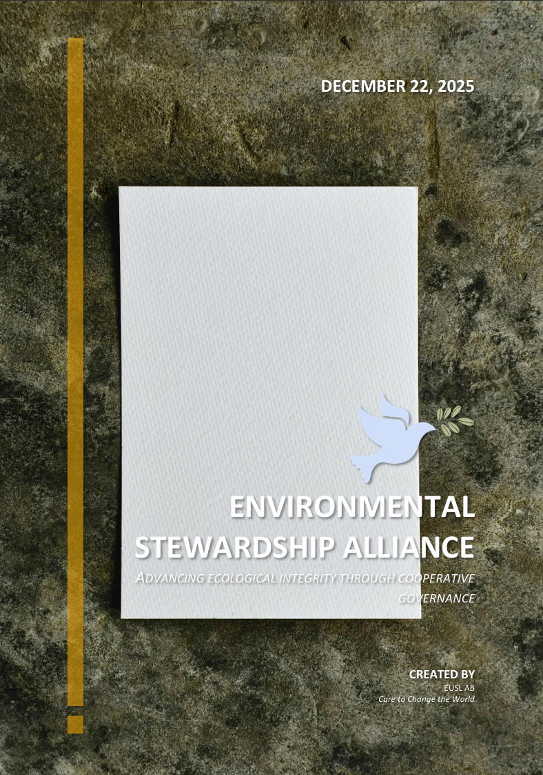Environmental stewardship and climate resilience alliance