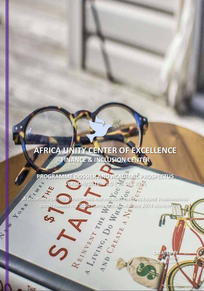 AUCE hub for inclusive finance, social bonds, and cooperative banking governance