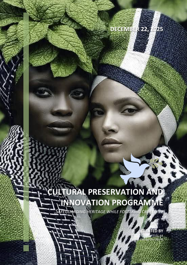 Cultural preservation and creative economy programme.