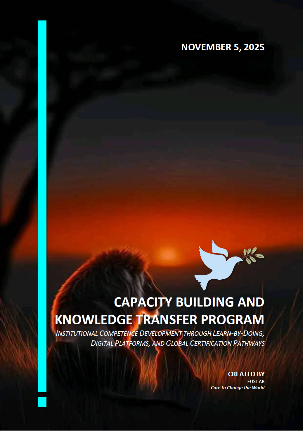 Cover page for DAgISP – DESA Agriculture Intelligence & Staple Food Systems Program PDF, optimising staple food production and food security.