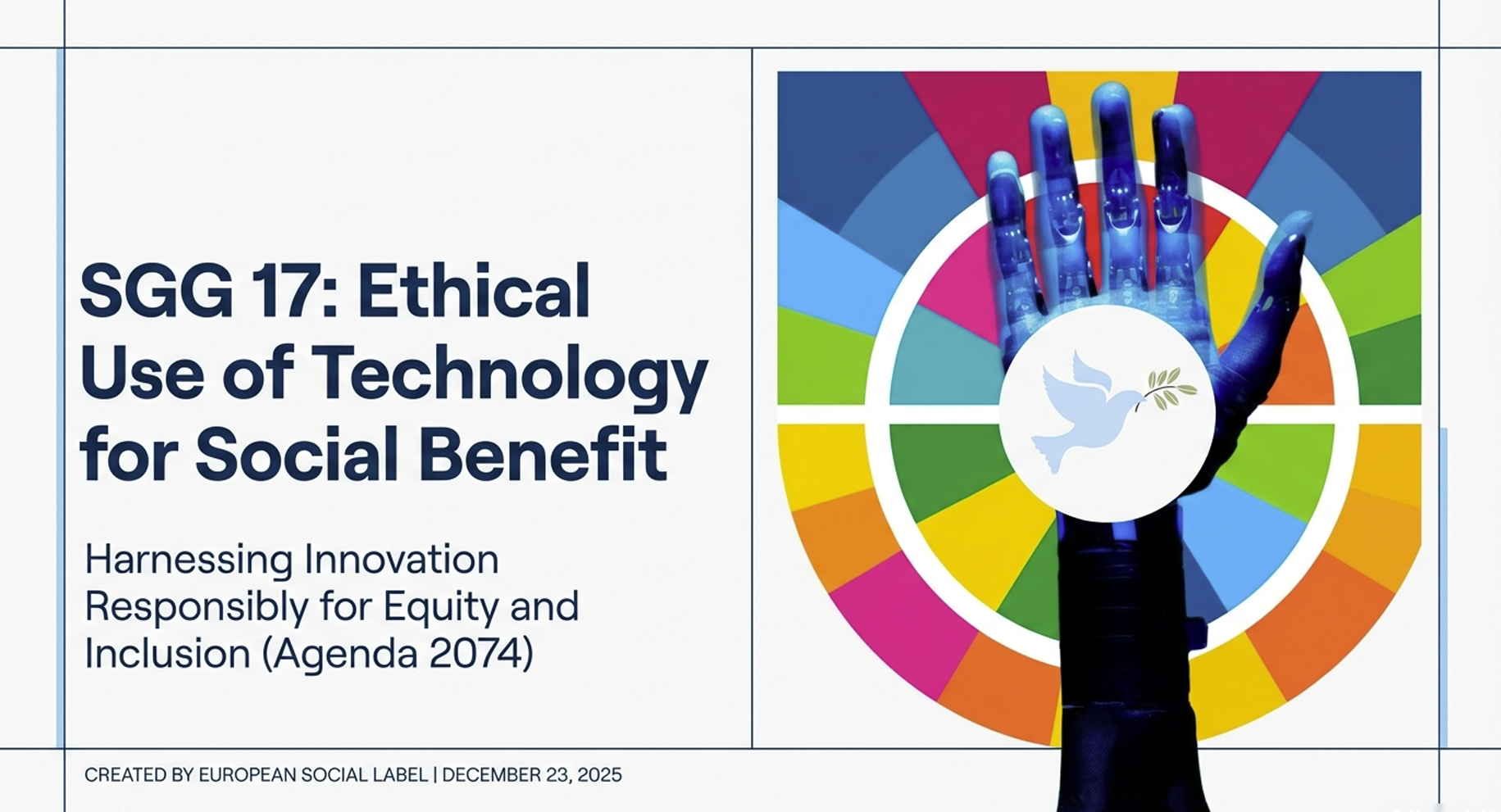 SGG 17 presentation explaining ethical technology governance as essential to protecting rights and advancing social equity in digital systems.