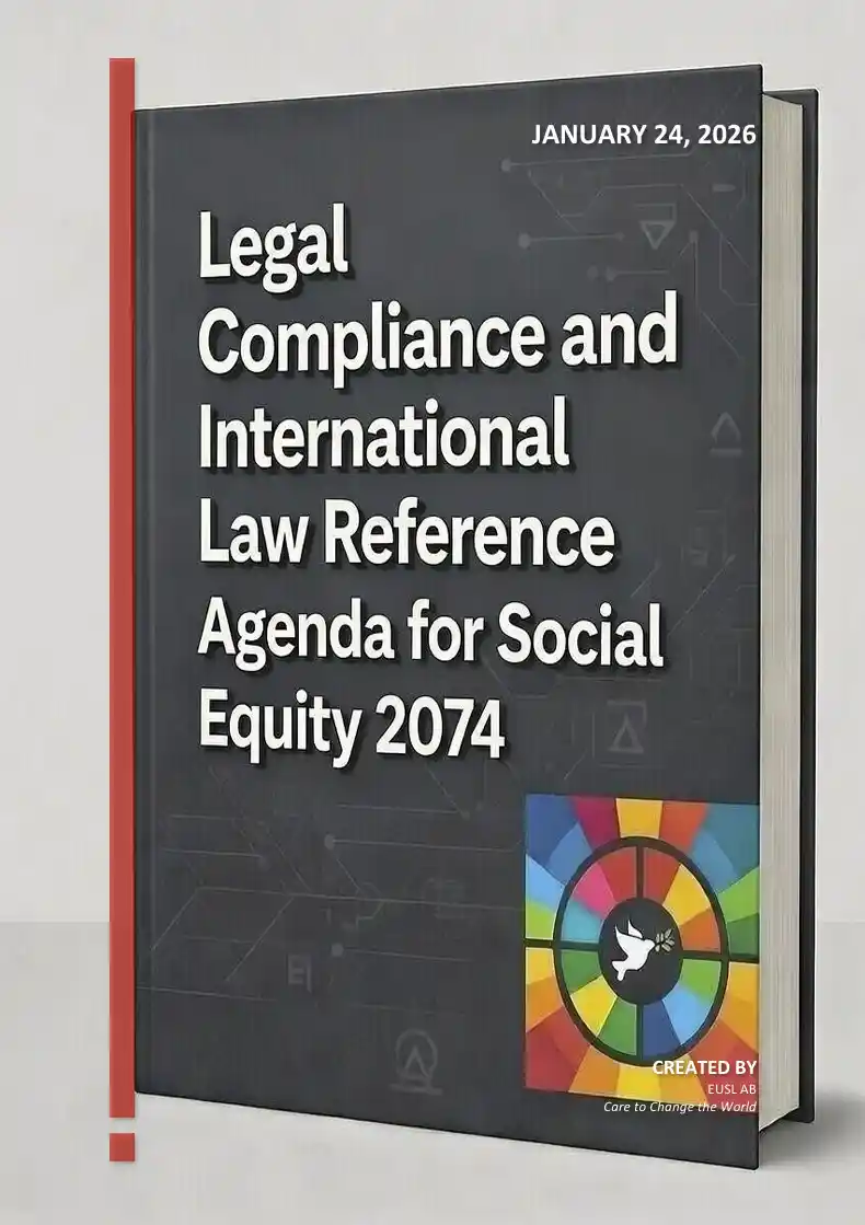 Cover of the legal note explaining alignment with domestic and international law.