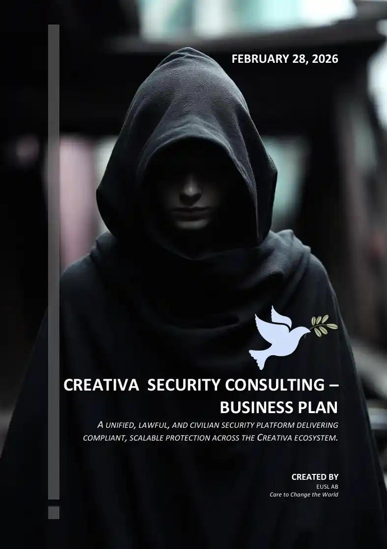 Creativa Security Consulting Business Plan document