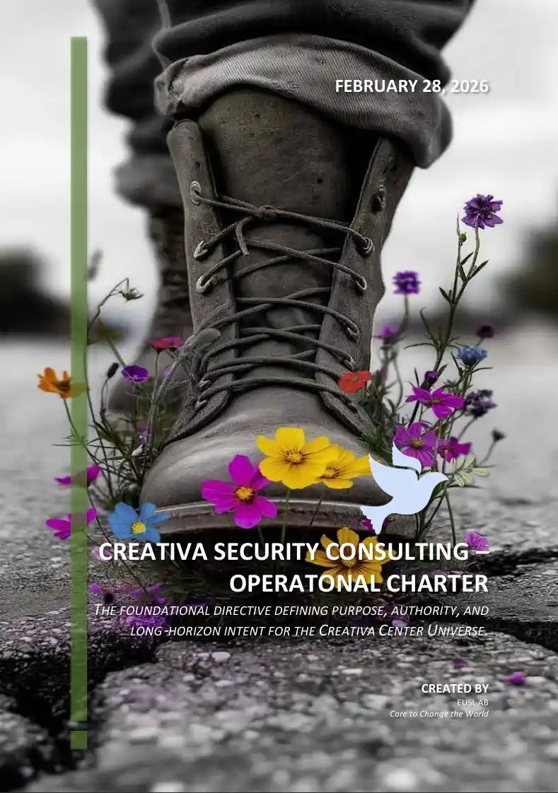Creativa Security Consulting Operational Charter and governance structure