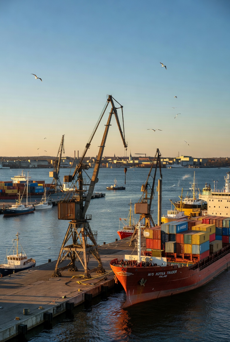Presentation of Cursor Oy’s support letter for establishing the ECHO module factory in Kotka, including local infrastructure and workforce backing.