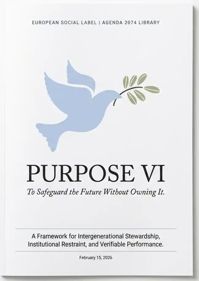 Presentation detailing Purpose VI and its accountability and verification structure.