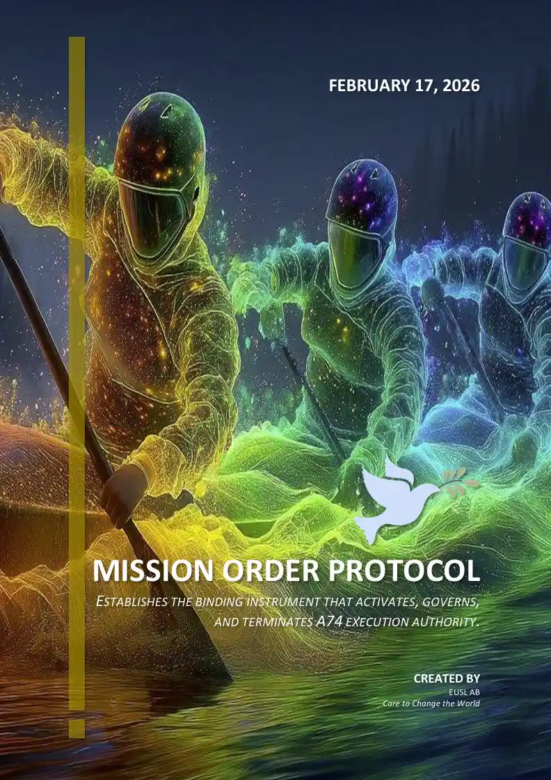 PDF explaining the structure and legal force of A74 Mission Orders.