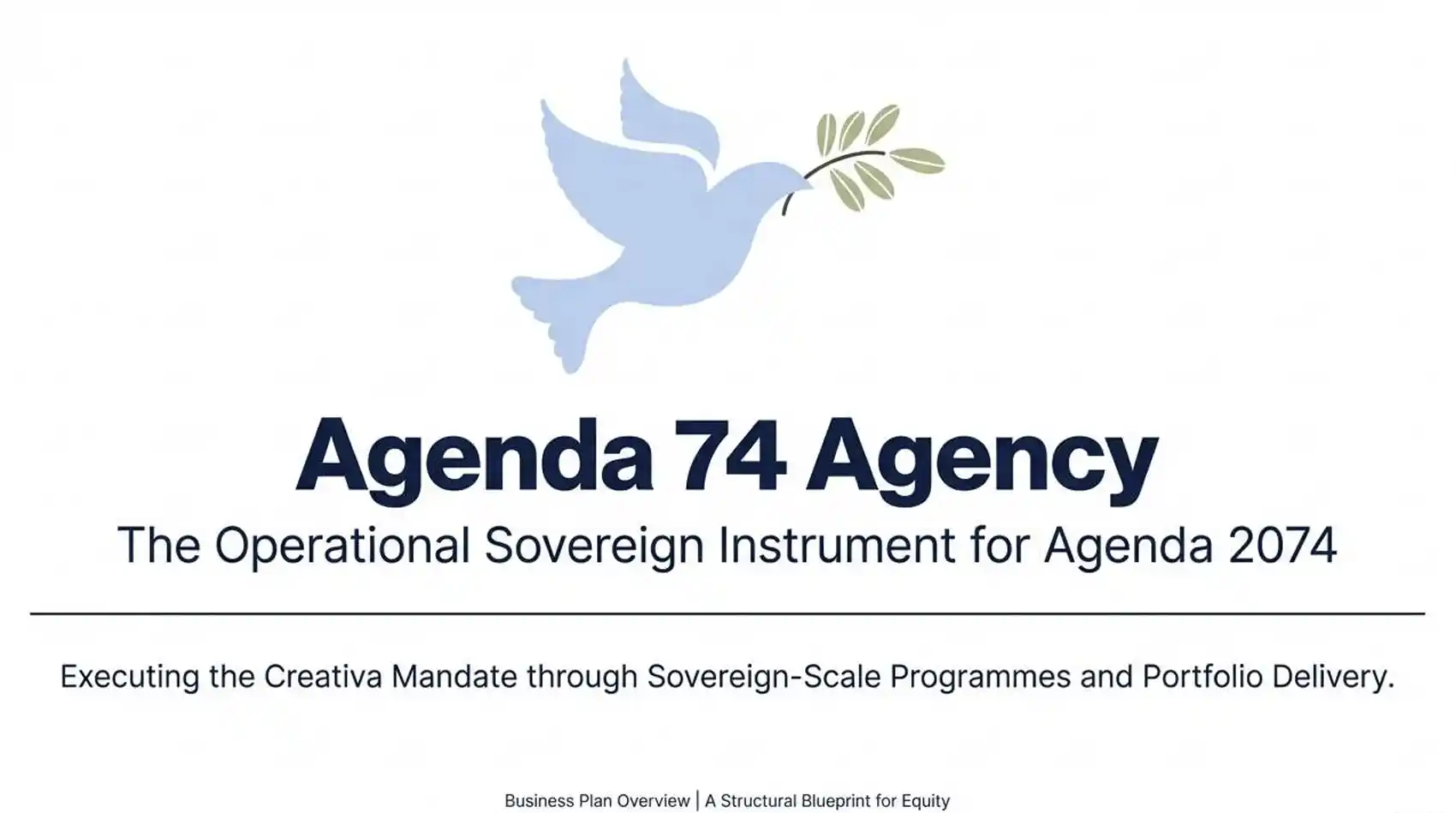  Slide deck showing how A74 operationalises Legacy Projects through structured execution pathways.