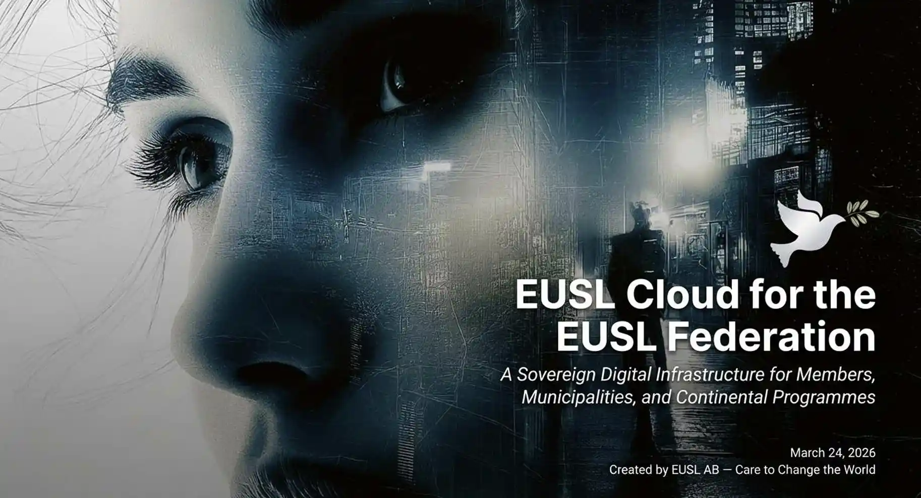 Slides describing the EUSL Cloud and its sovereign digital services.