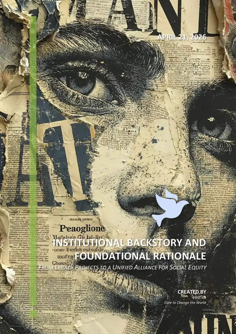 Institutional backstory document explaining the rationale, formation logic, and systemic need for the Unified Alliance for Social Equity.