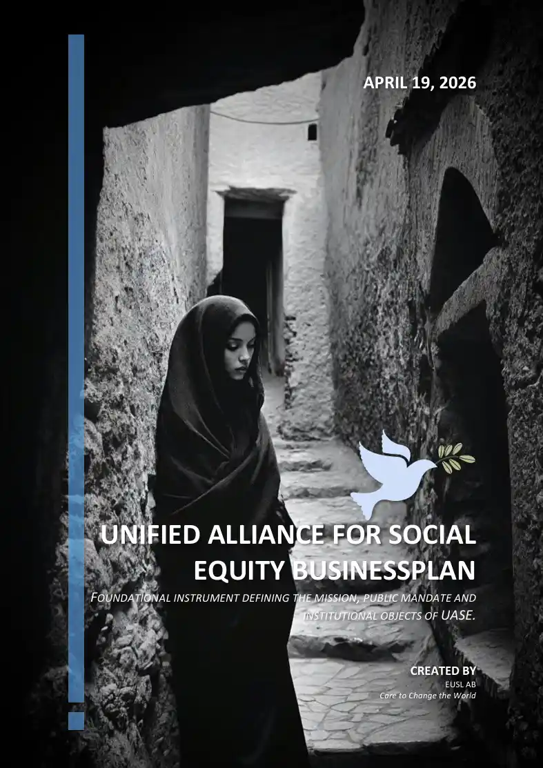 UASE Business Plan outlining strategy, operating model, revenue logic, and the alliance’s investment and sustainability case.