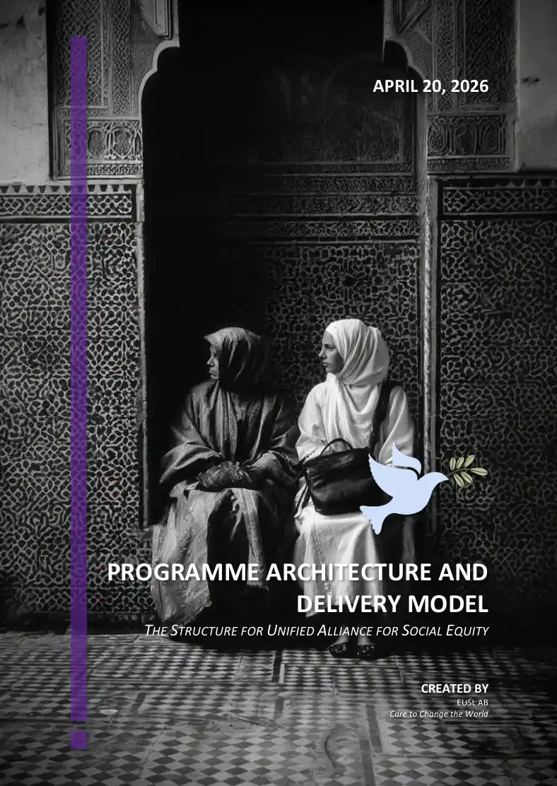 Programme architecture document defining how UASE programmes operate together under a unified delivery and coordination model.