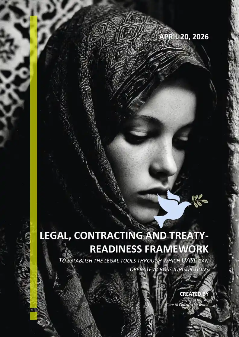 Legal framework governing contracting, partnerships, and treaty‑readiness for the Unified Alliance for Social Equity.