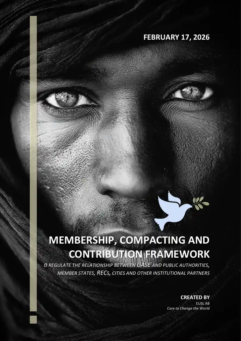 Membership and compacting framework regulating participation and contributions within the UASE alliance.