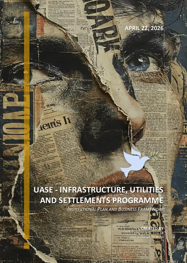 Infrastructure Programme Organisation Book covering utilities, settlements, and place‑based delivery models under UASE.