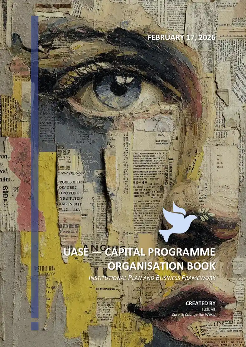 Capital Programme Organisation Book detailing project preparation and catalytic finance under UASE.