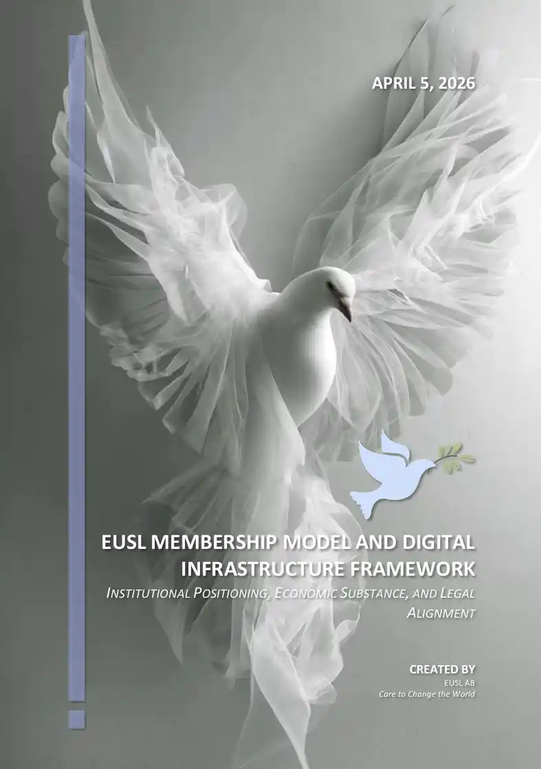 EUSL Federation membership model describing digital services, sovereign access, tenancy structure, and ecosystem integration.